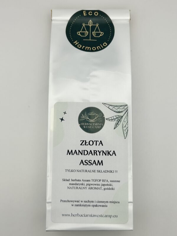 Złota Mandarynka Assam - obrazek 3