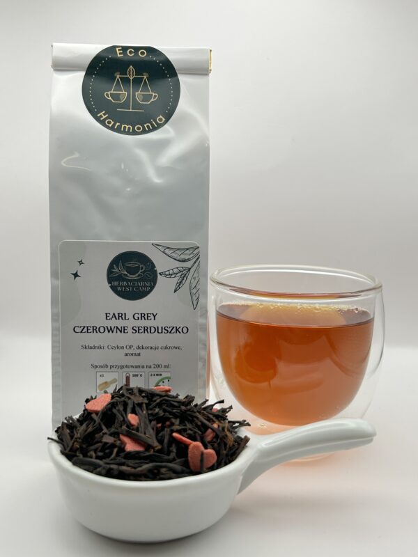 Earl grey Czerwone serduszko