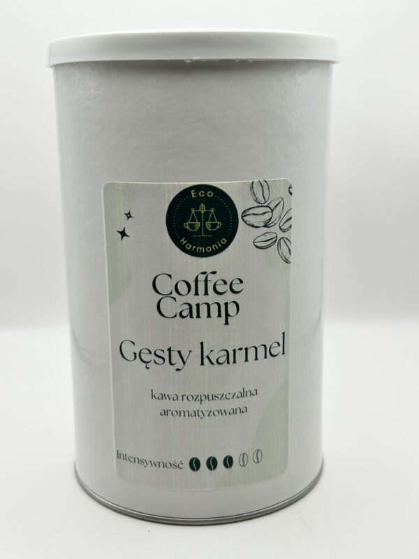 Gęsty Karmel kawa rozpuszczalna aromatyzowana