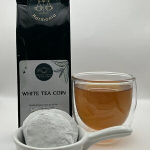 White tea coin